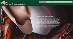 Desktop Screenshot of flyinghranchstables.com